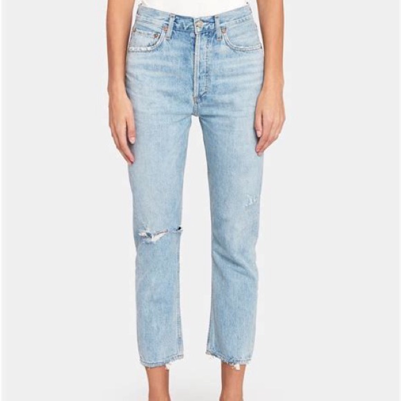 Agolde Denim - NWT AGOLDE HIGH RISE STRAIGHT CROP